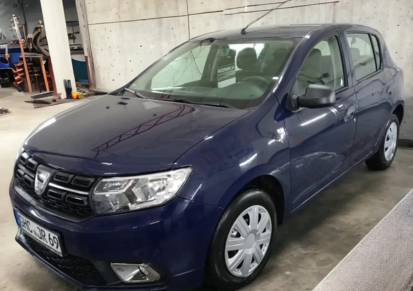 Dacia Sandero cena 24900 przebieg: 75000, rok produkcji 2017 z Więcbork małe 121